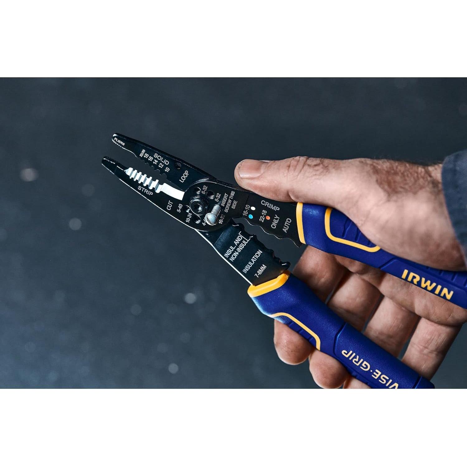 Destripador de Cables IRWIN VISE-GRIP 20 cm 10-22 AWG