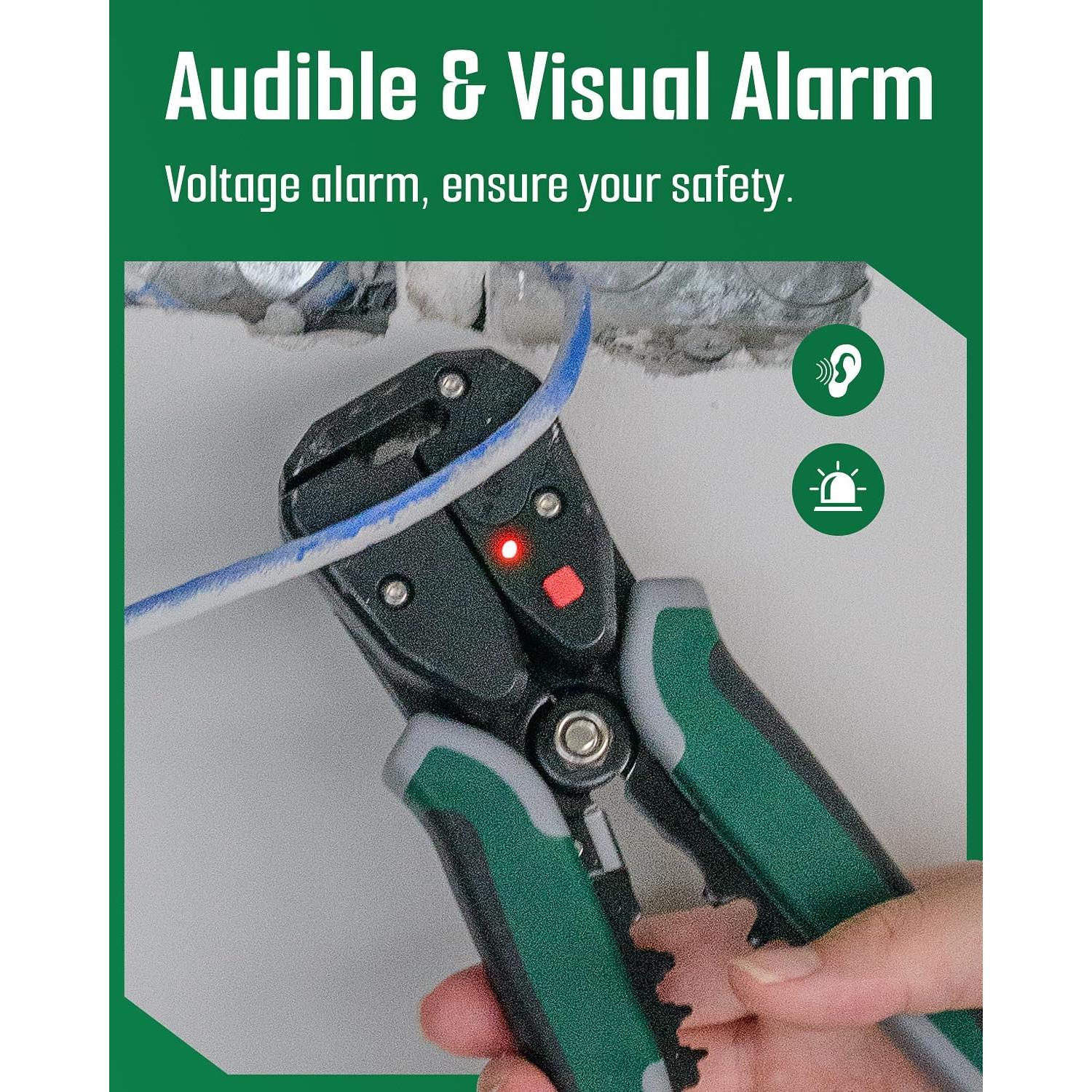 Pelacables Automático TESMEN TWS-322 4-en-1 con Detección de Voltaje