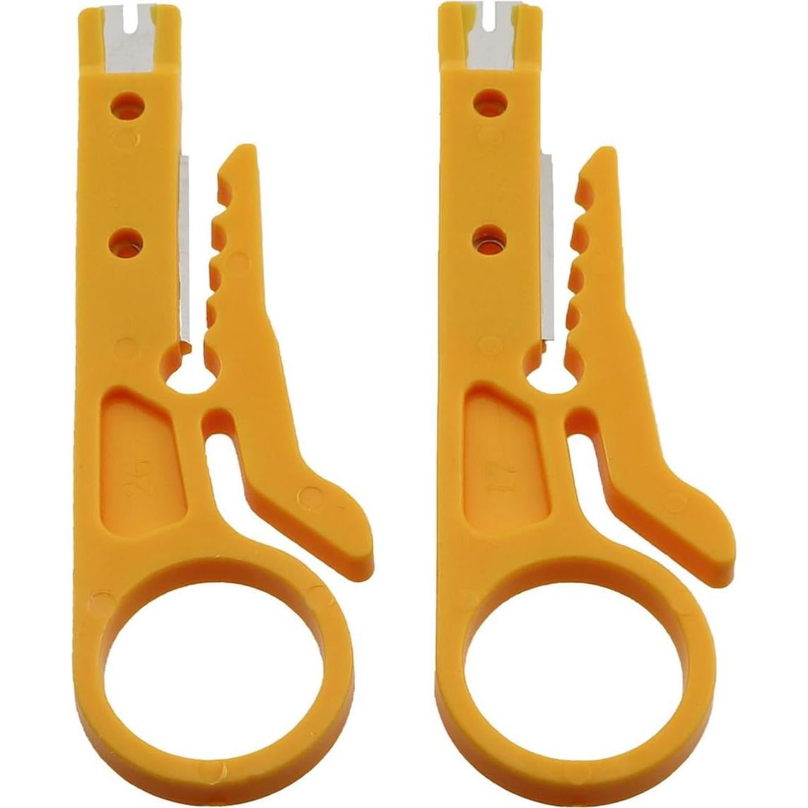 6 Desforradores de Cables Mini Guifeng Amarillo 90x28mm