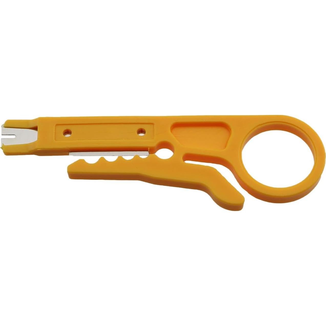 6 Desforradores de Cables Mini Guifeng Amarillo 90x28mm