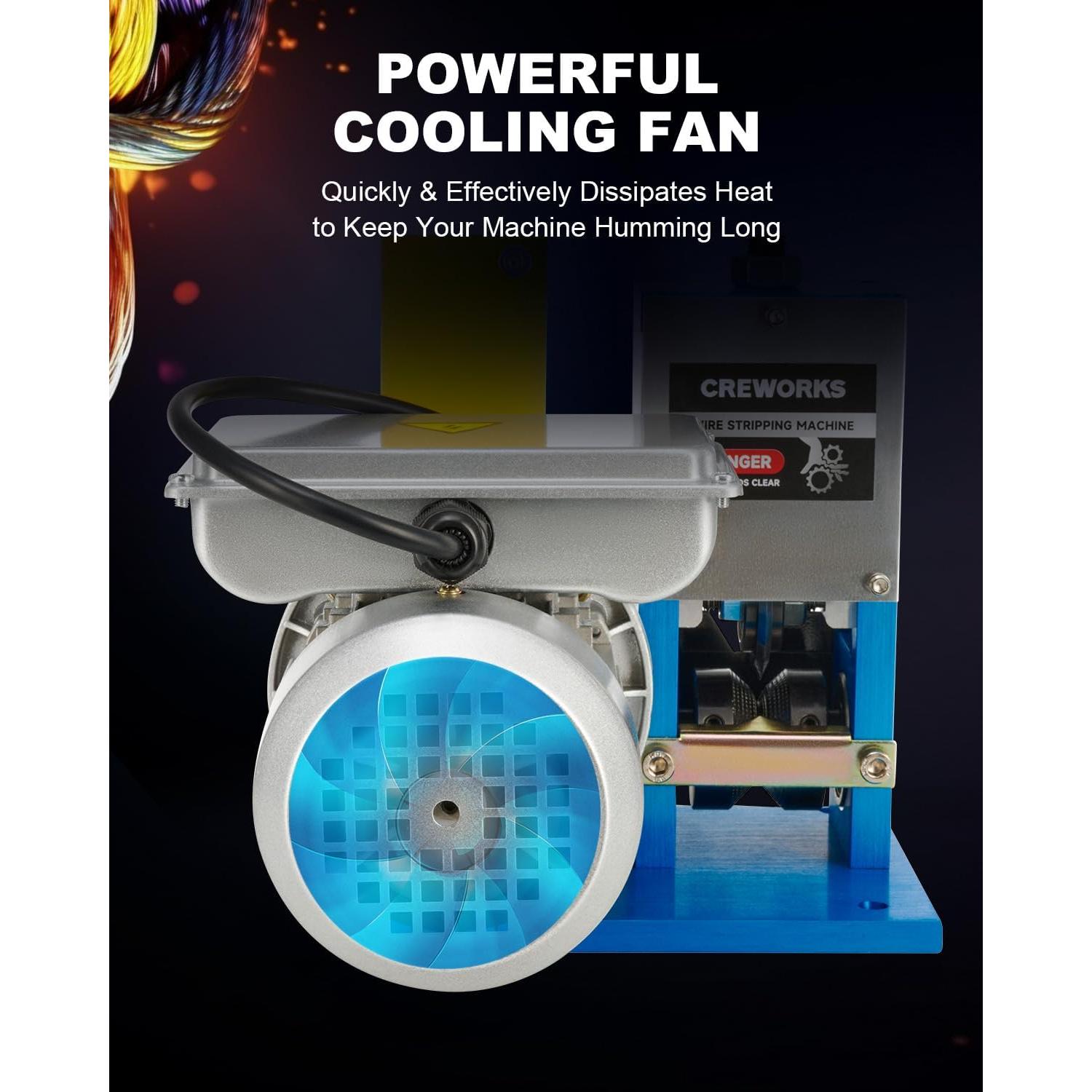 Máquina Desforradora de Cables CREWORKS 1.5-25 mm 180W