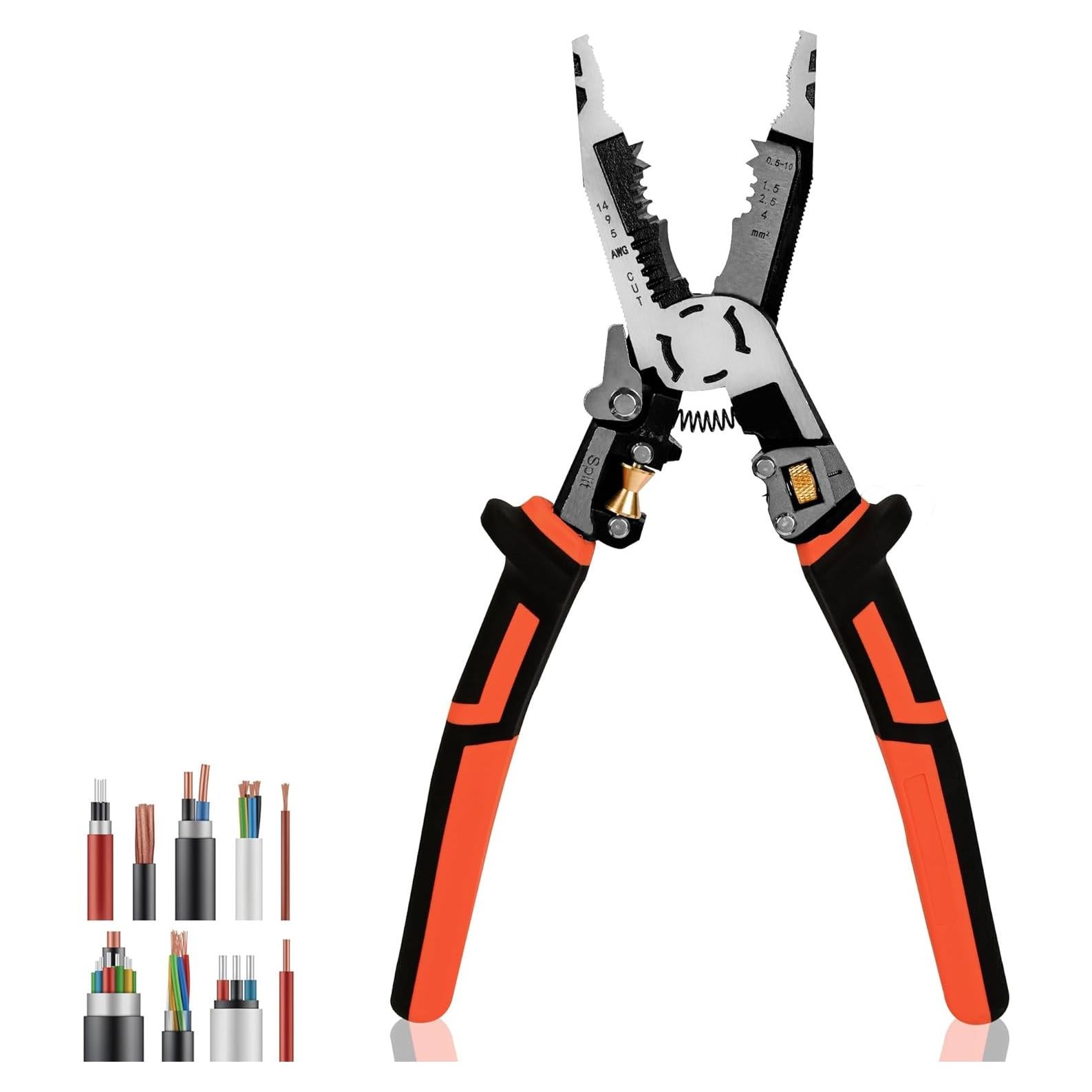 Herramienta Multifuncional Pelacables Crimpadora Nuaoi WS-9