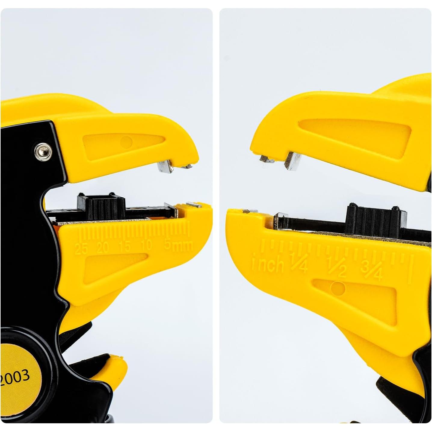 Destripador Automático Deli para Cables 10-24 AWG Ergonómico