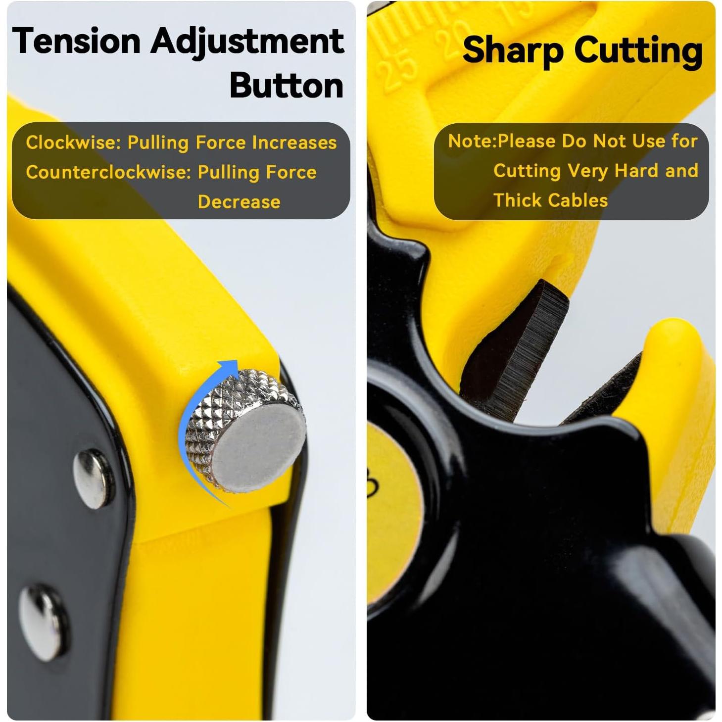 Destripador Automático Deli para Cables 10-24 AWG Ergonómico