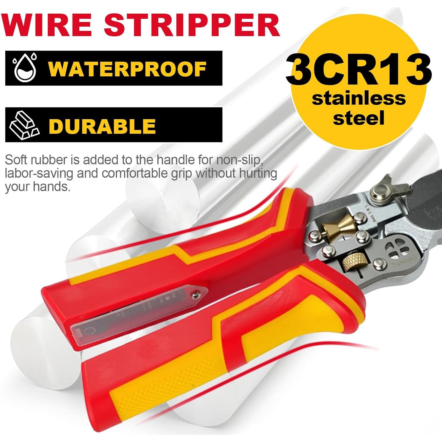 Herramienta Desforradora de Cables 6 en 1 XUZHOU - Prueba Voltaje