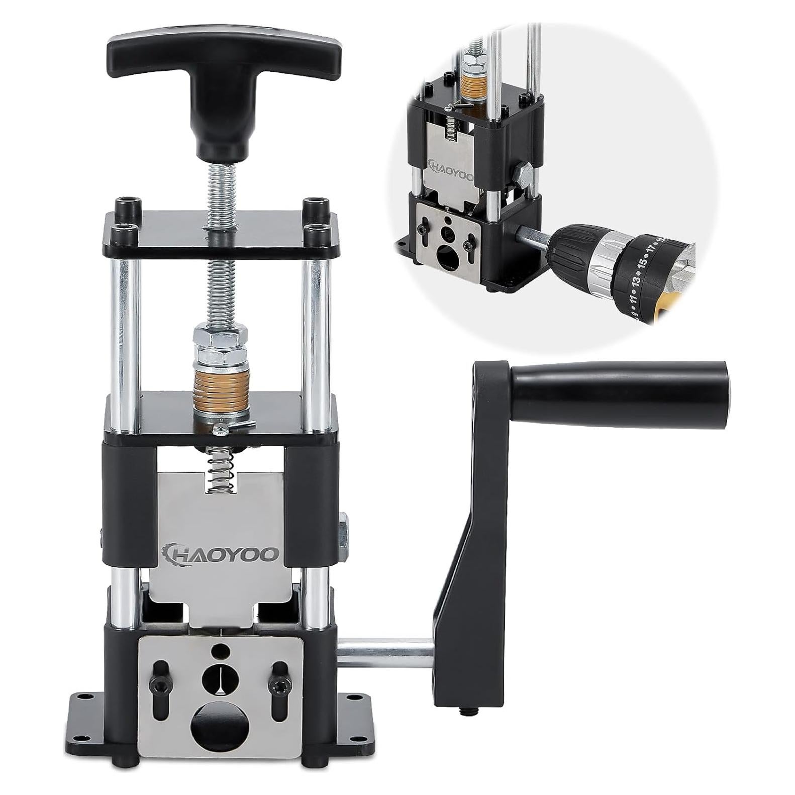 Máquina Desforradora de Cables HAOYOO HY-005-1 Manual y Taladro