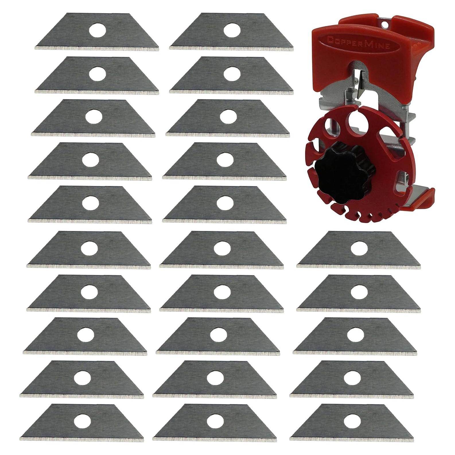 Cuchillas de Repuesto CopperMine P101 - 25 Unidades Alta Calidad