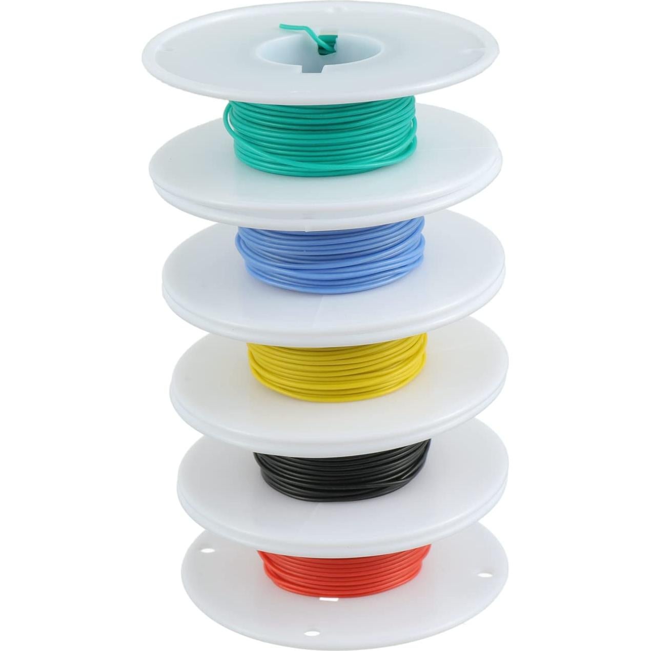 Cable de Silicona Flexible BOJACK 30AWG 50m 5 Colores con Pelacables