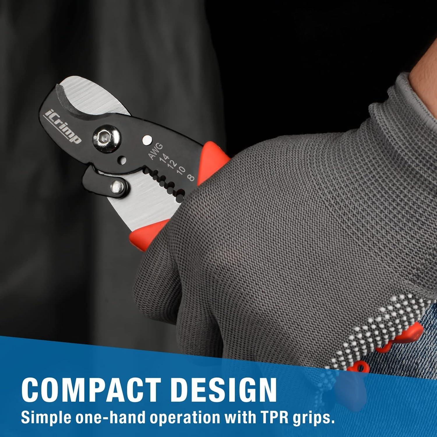 Pelacables y Cortador Multifuncional IWISS ICP-065 2 en 1