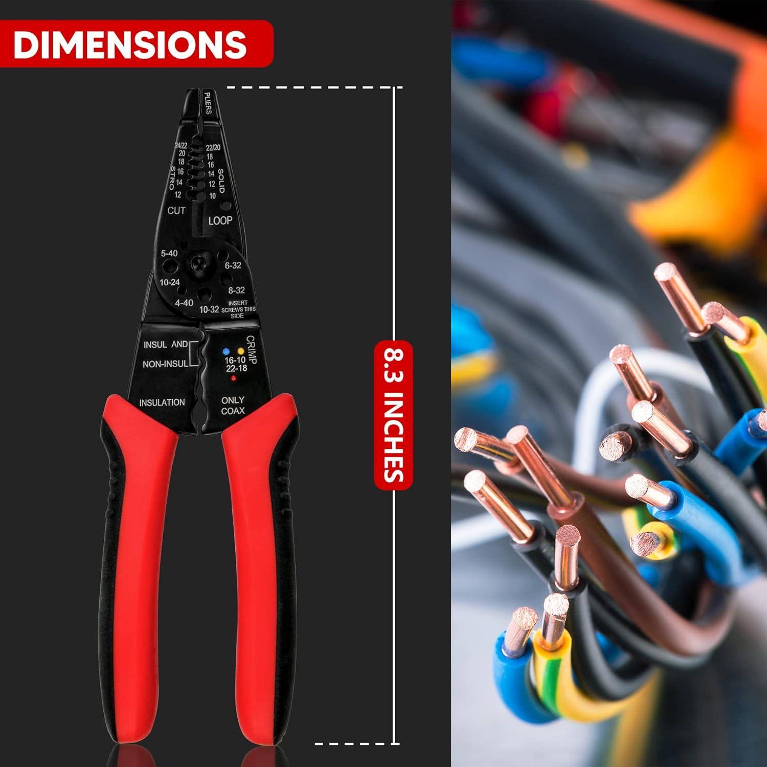 Cortador de Pelacables YIYITOOLS XT-1-001 220g Ergonómico