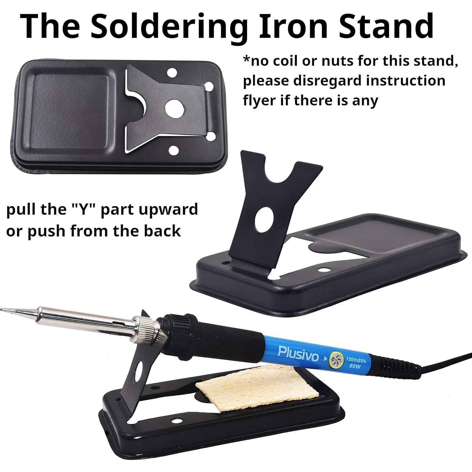 Kit de Soldador Plusivo 60W con Temperatura Ajustable 14 en 1