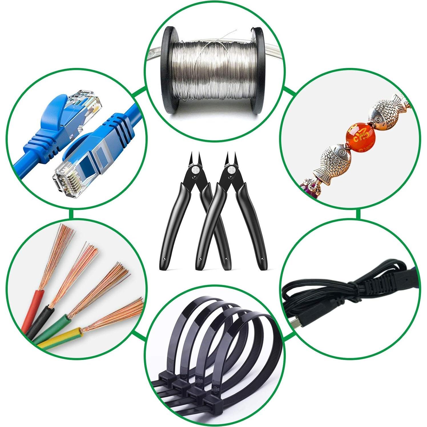 Cortador de Alambre BOENFU BF-170 12.7 cm Precisión Negro