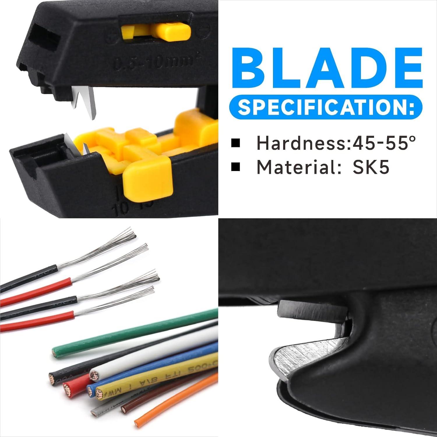 Destripador de Cables Manual WEKESIGO WK-D5 - Cortador y Desforrador