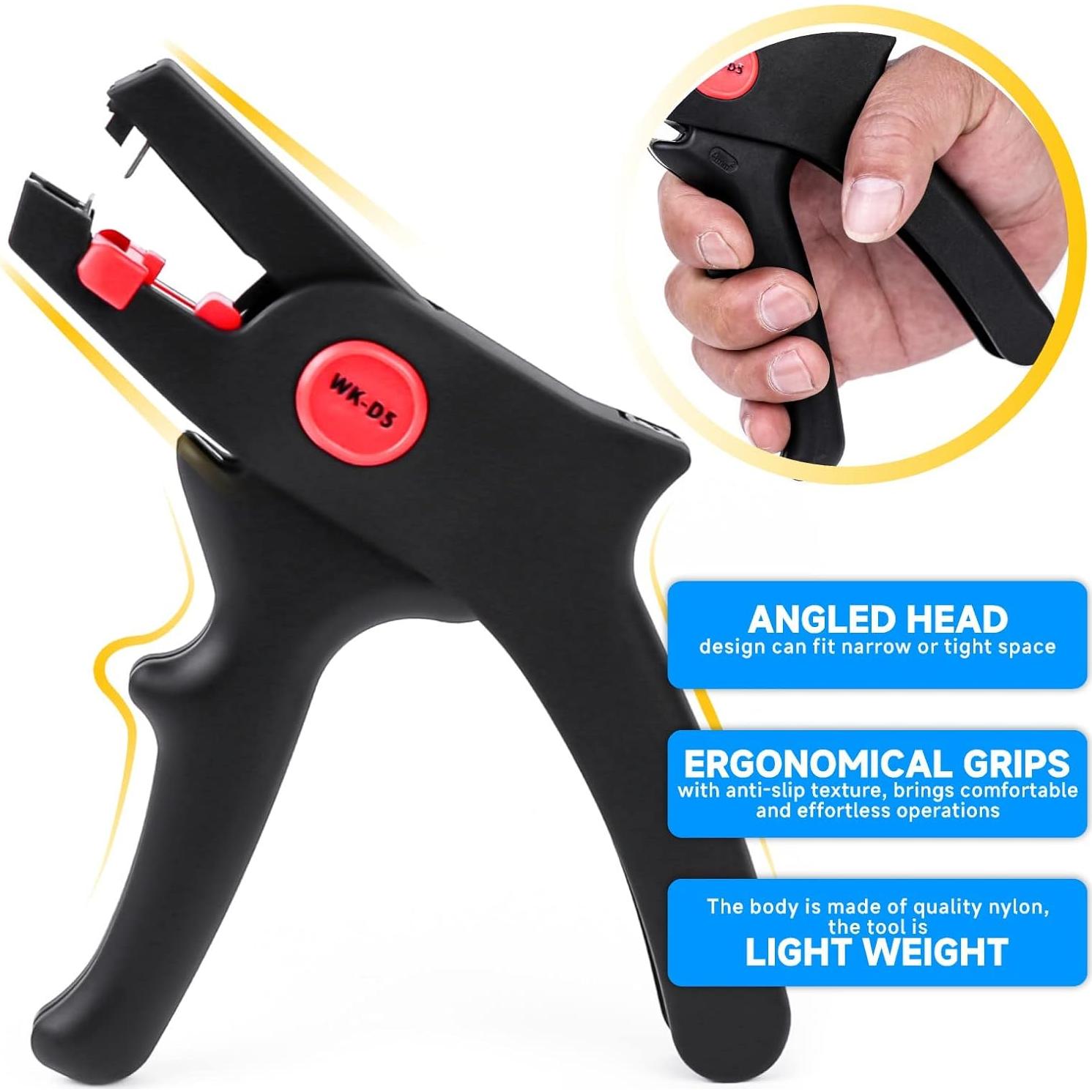 Destripador de Cables Manual WEKESIGO WK-D5 - Cortador y Desforrador