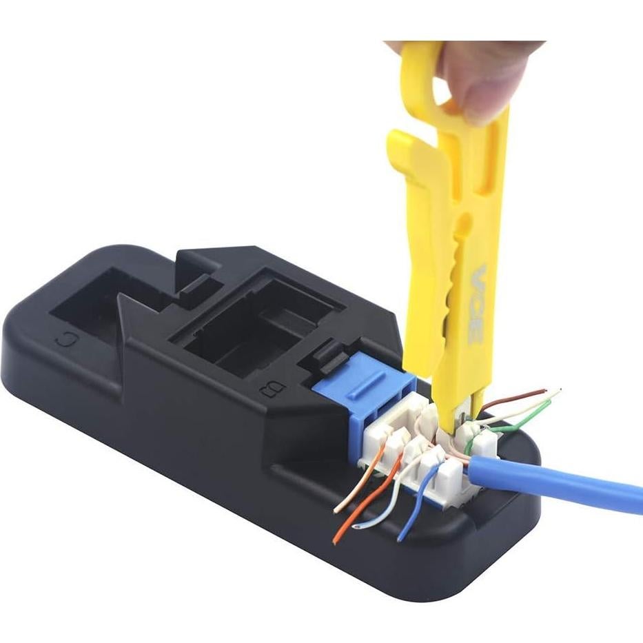 Soporte de Herramienta de Golpe VCE con Cortador de Cables RJ45