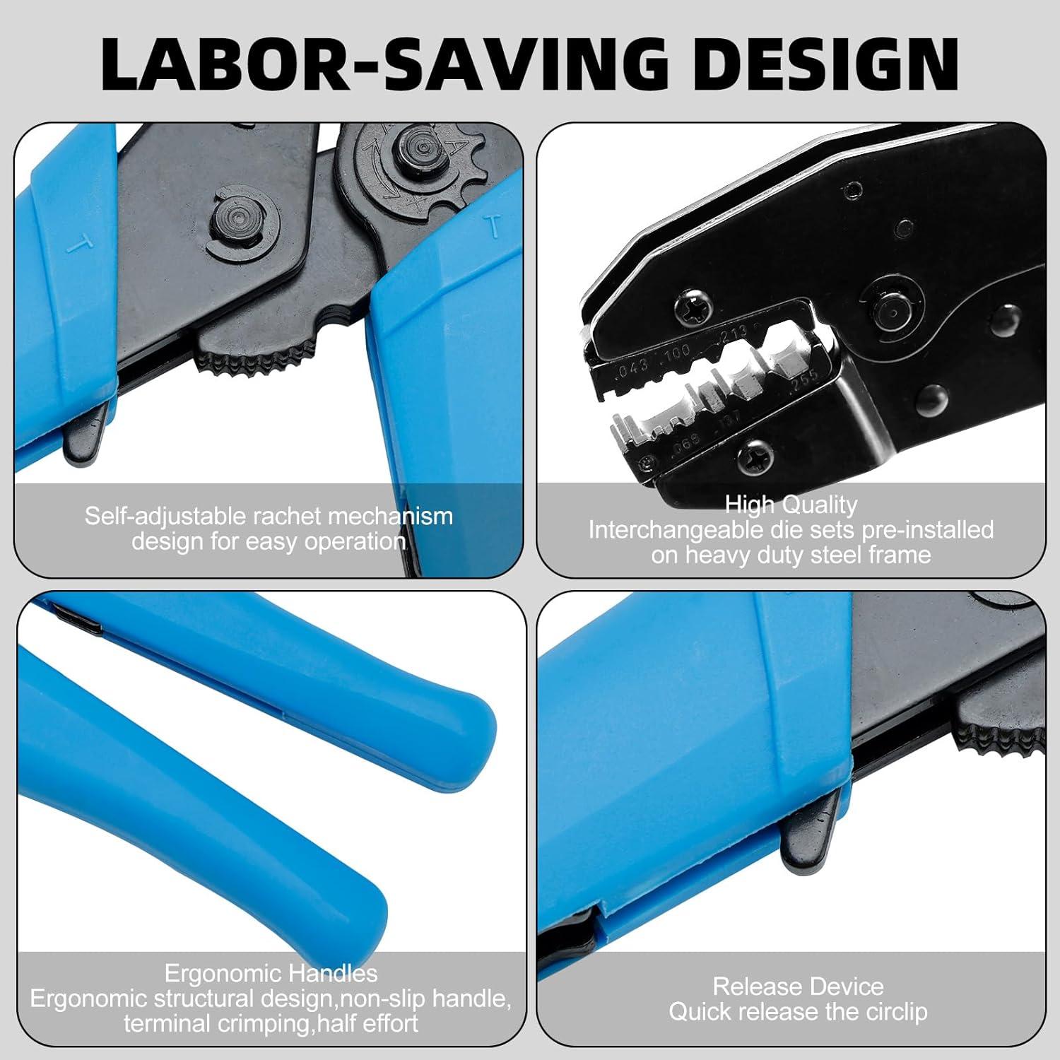 Conector Crimpado BNC Macho Areyourshop + Kit Herramientas