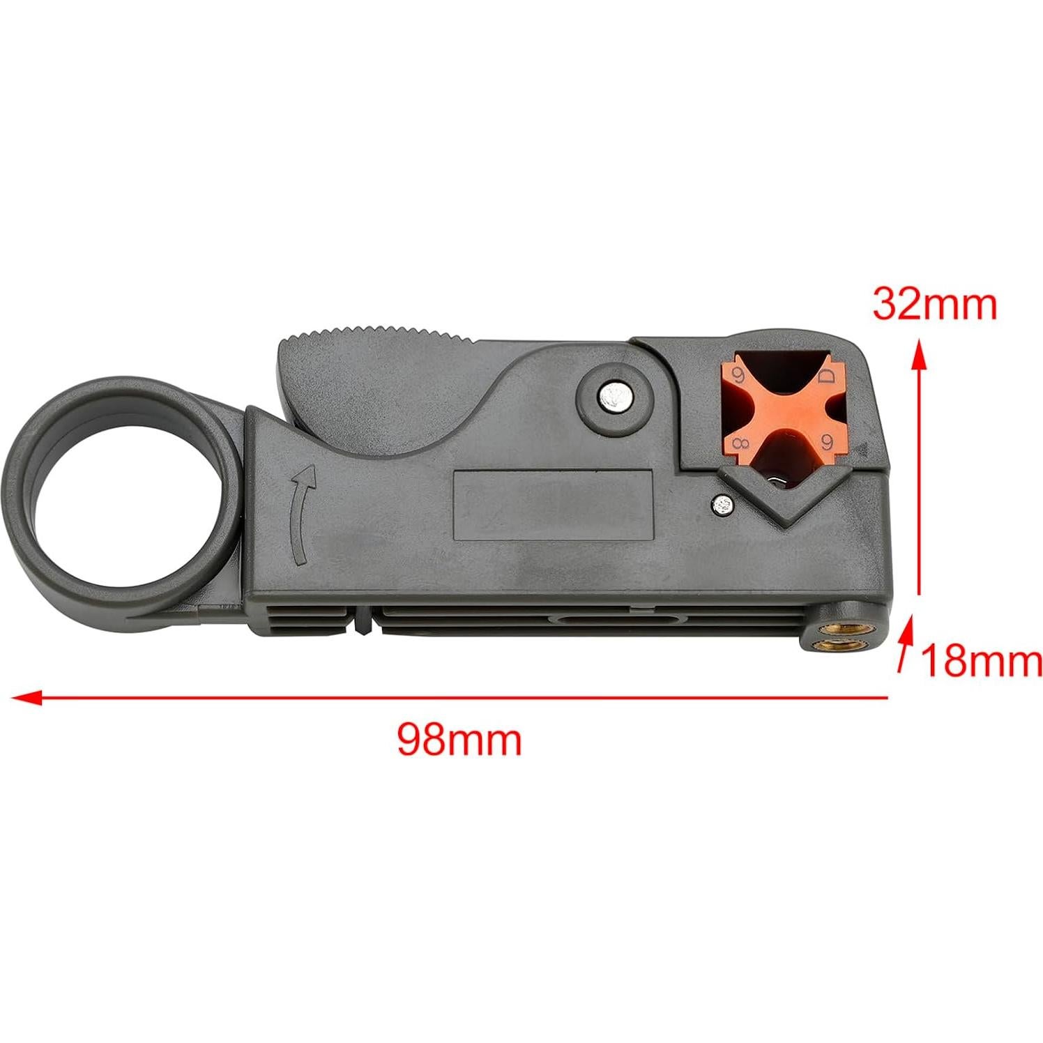 Conector Crimpado BNC Macho Areyourshop + Kit Herramientas