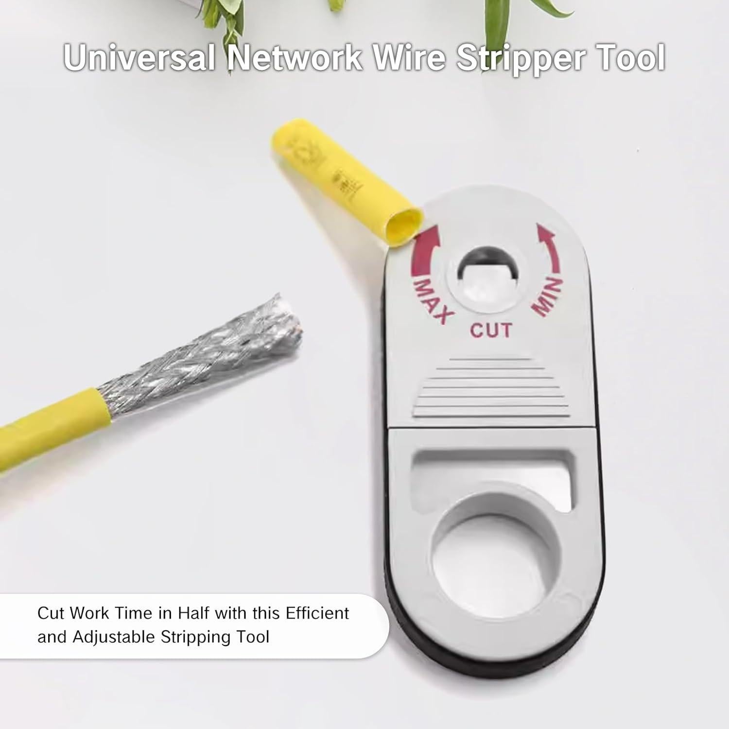 Herramienta Desforradora Universal BRBASAP para Cables Ethernet y Coaxiales