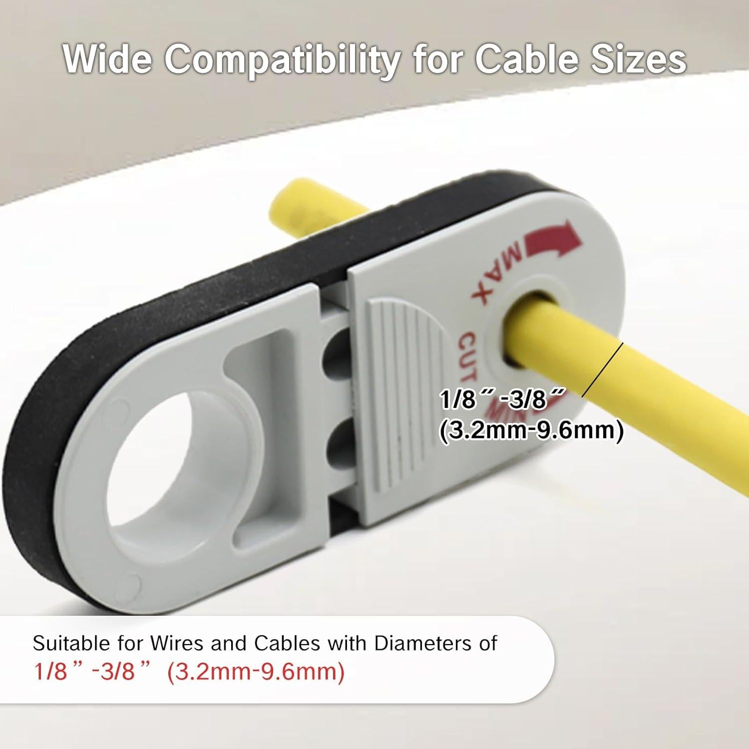 Herramienta Desforradora Universal BRBASAP para Cables Ethernet y Coaxiales