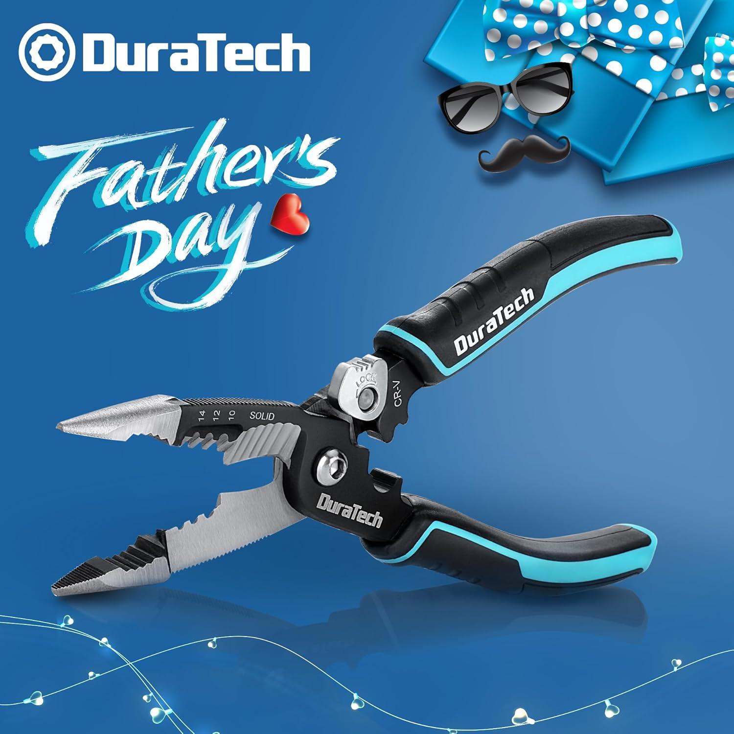 DURATECH Alicates Multifuncionales 5-en-1 20.32 cm Cr-V