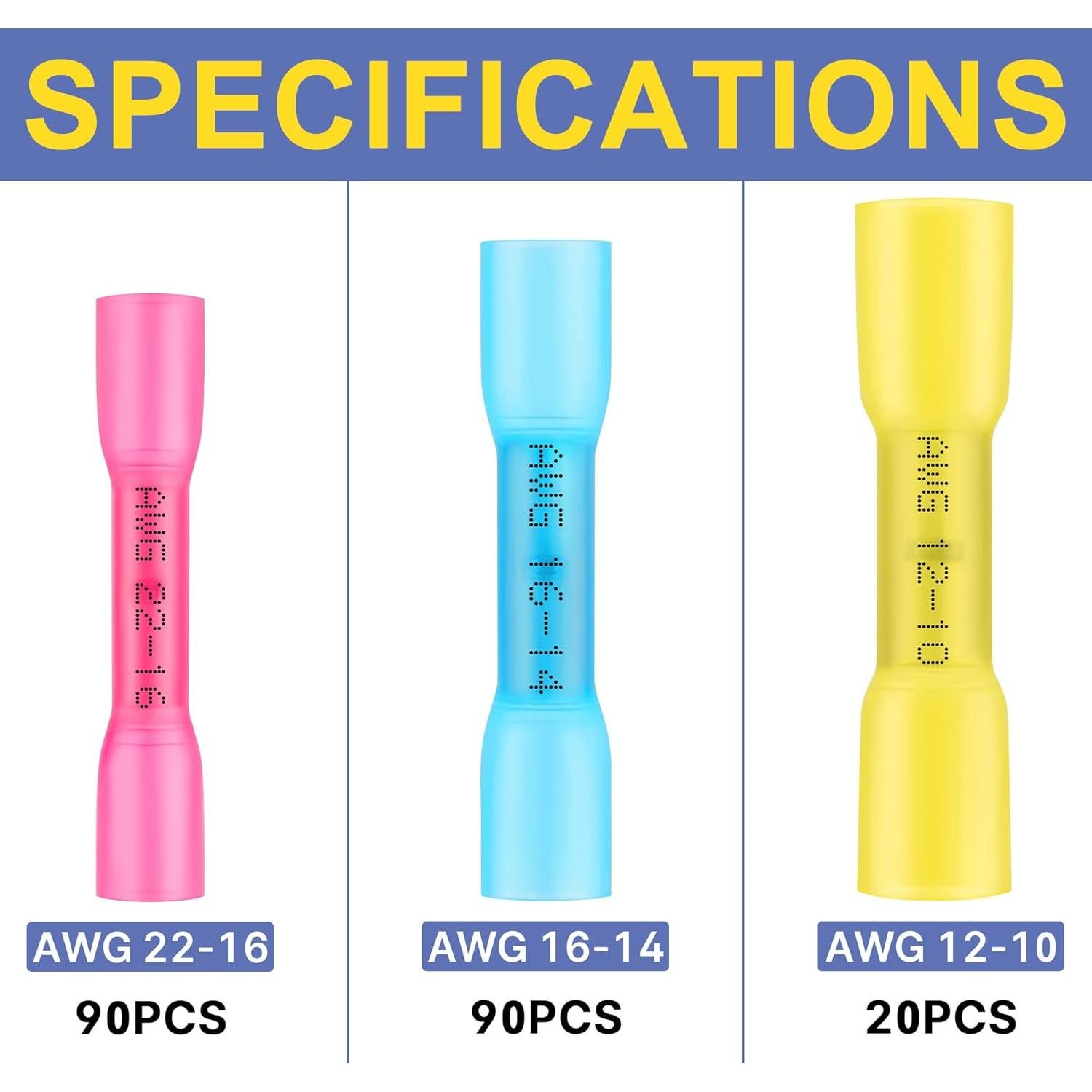 Herramienta de Crimpado Haisstronica HS-8327 + 200 Conectores