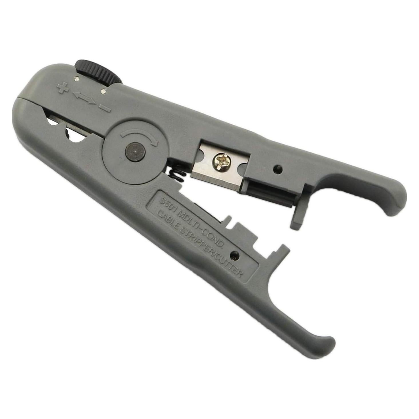 Destripador de Cable Coaxial ZRM&E 180mm Manual para Redes