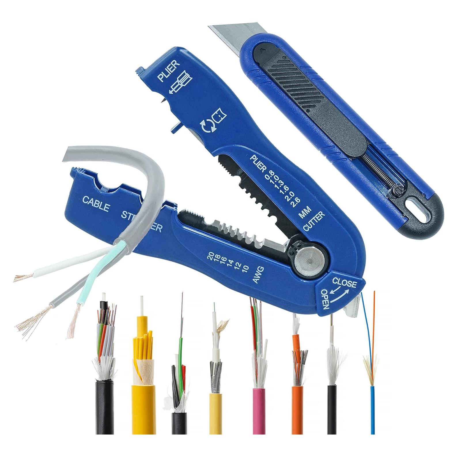 Desnudador de Cables ORX PLUS TOOLS 10-20 AWG Manual