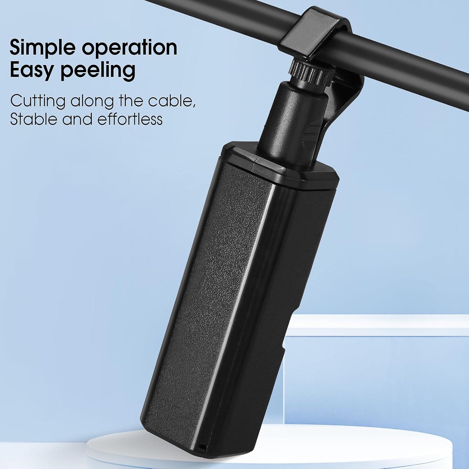 Cuchillo Desforrador de Cable Óptico SAIVXIAN 4.5-29mm