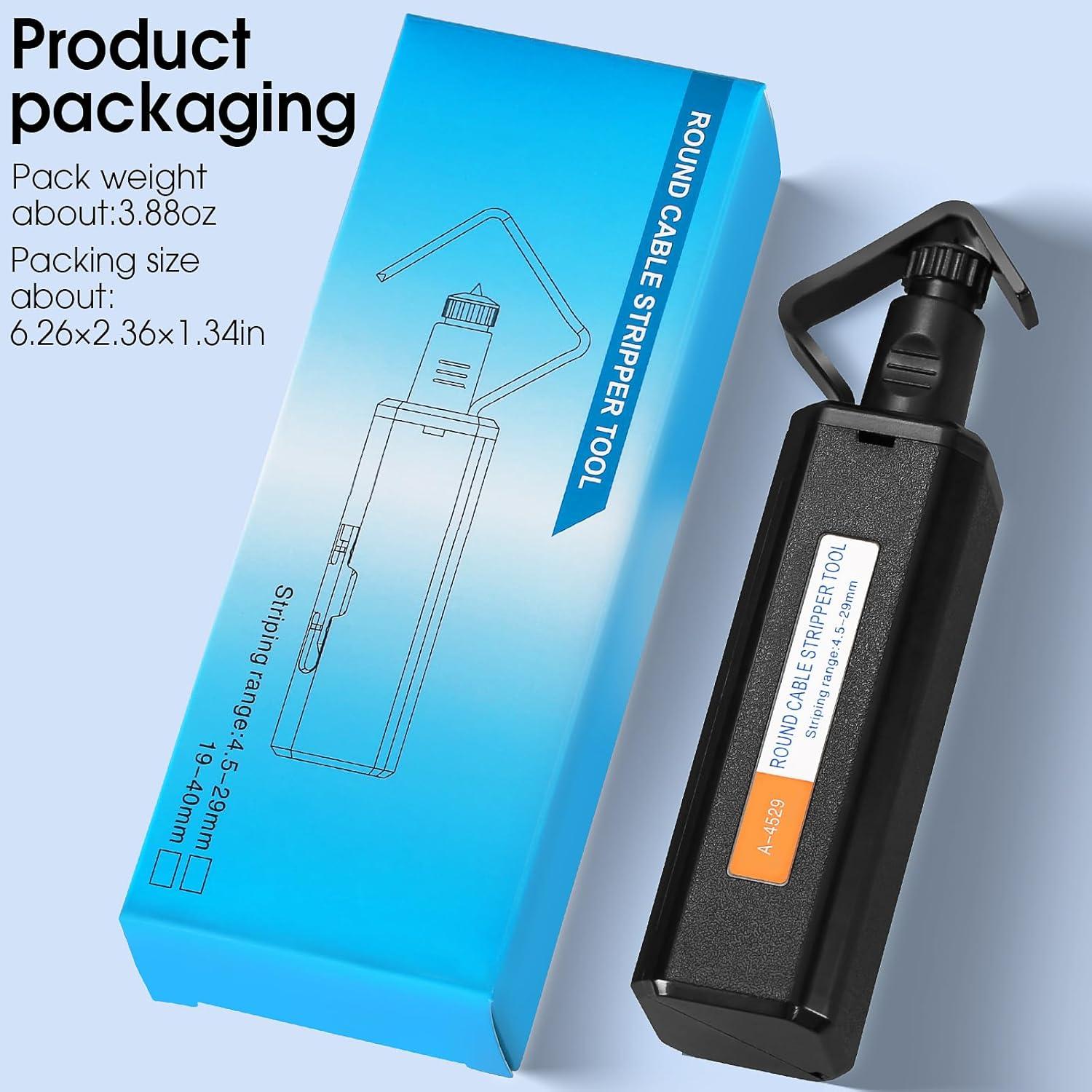 Cuchillo Desforrador de Cable Óptico SAIVXIAN 4.5-29mm