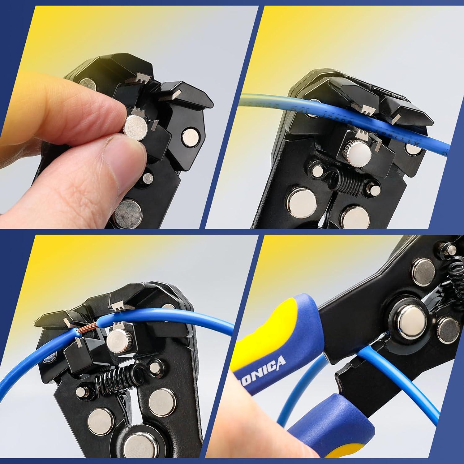 Pelacables Automático Haisstronica 6" Ergonómico 10-24 AWG