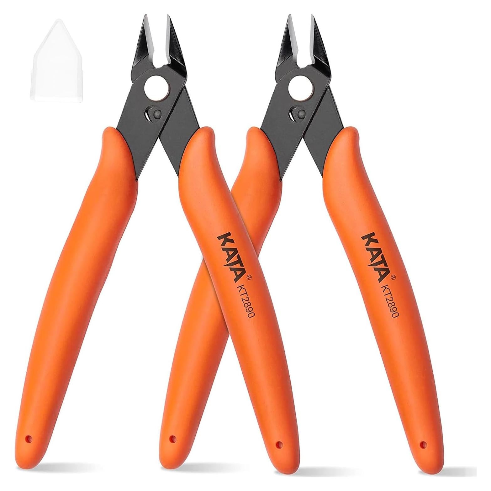 Cortadores de Alambre Micro KATA 2-Pack Ergonómicos 10 mm