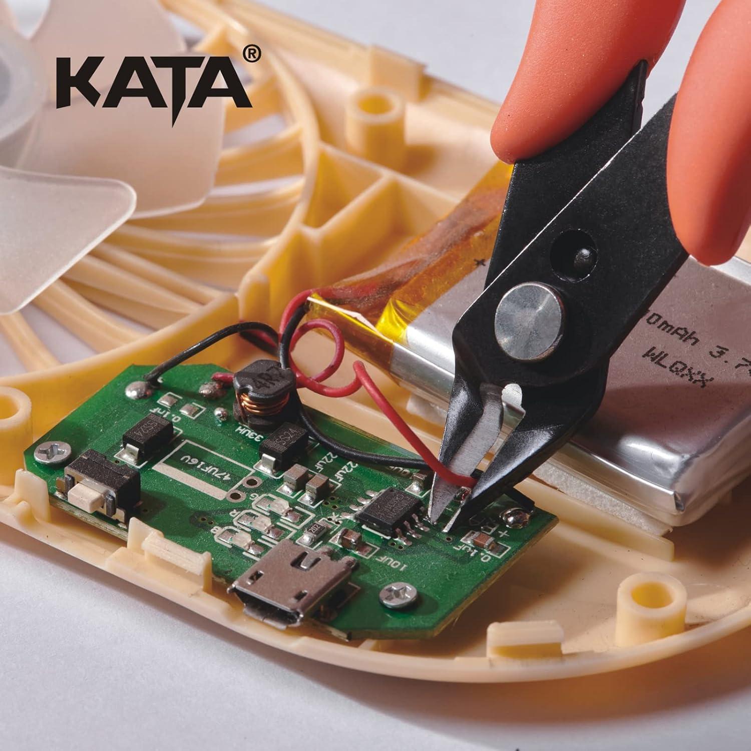 Cortadores de Alambre Micro KATA 2-Pack Ergonómicos 10 mm