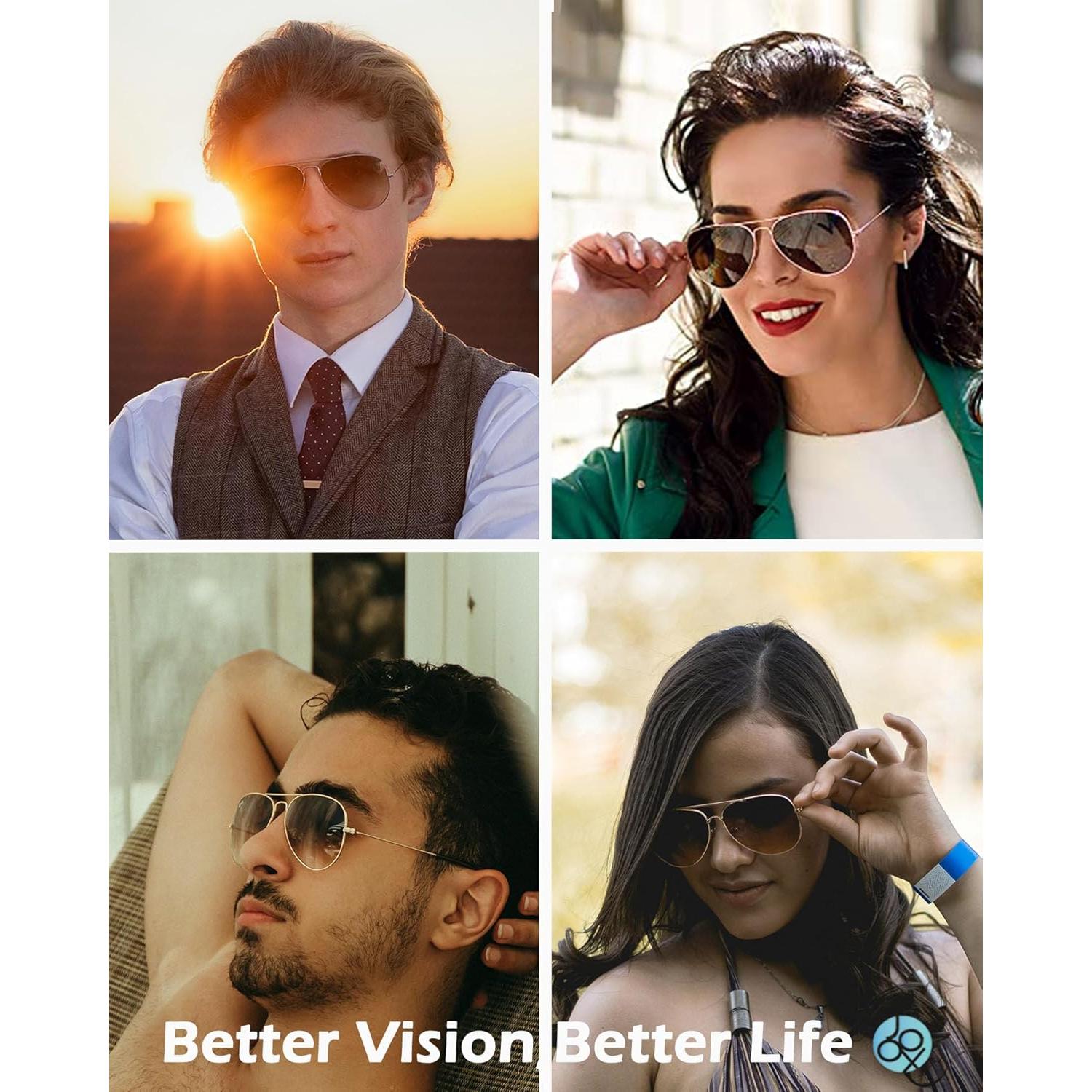 Gafas de sol aviador JOOX polarizadas UV400 para todos