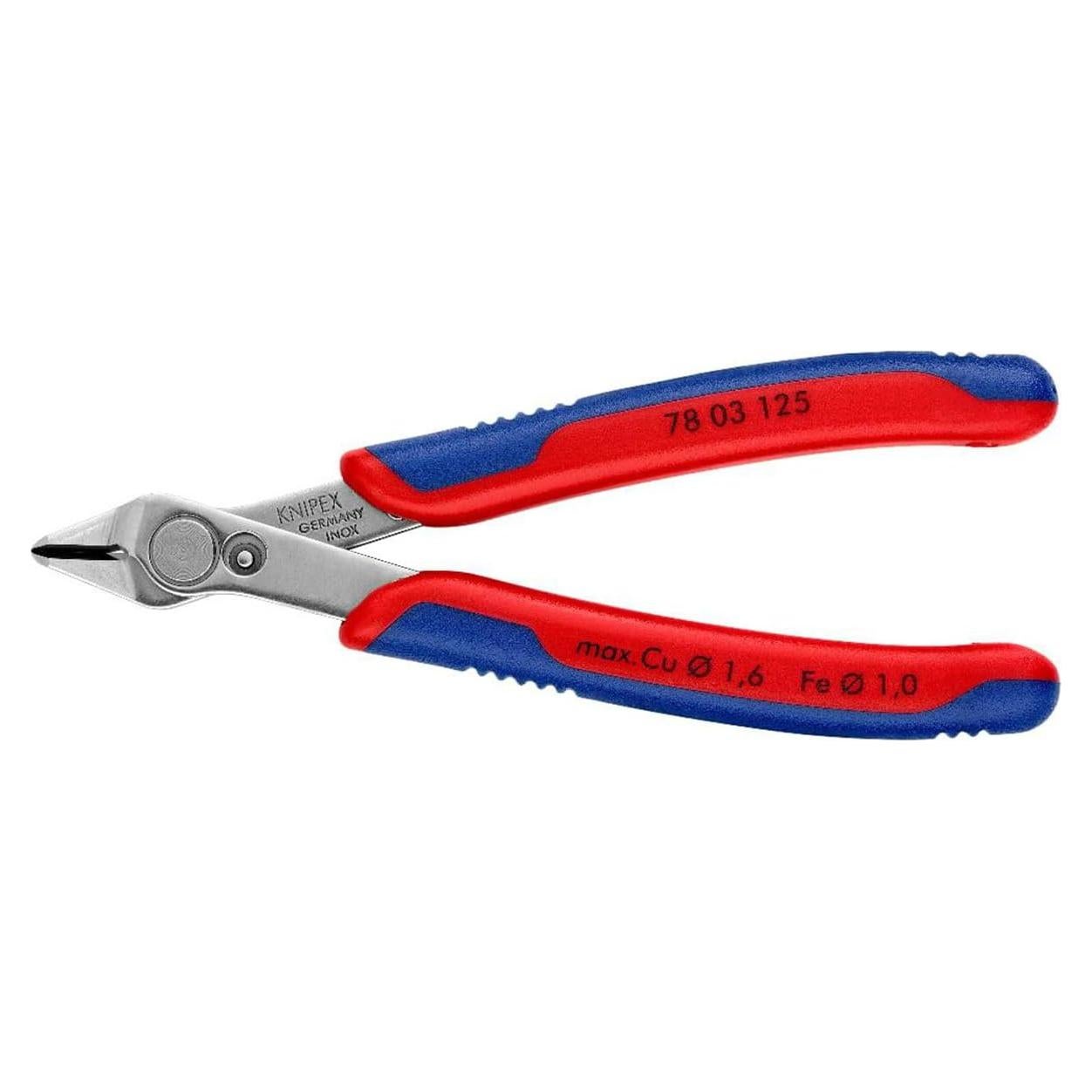 Cortador KNIPEX Super Knips 12.7 cm Acero INOX Multi-Componente