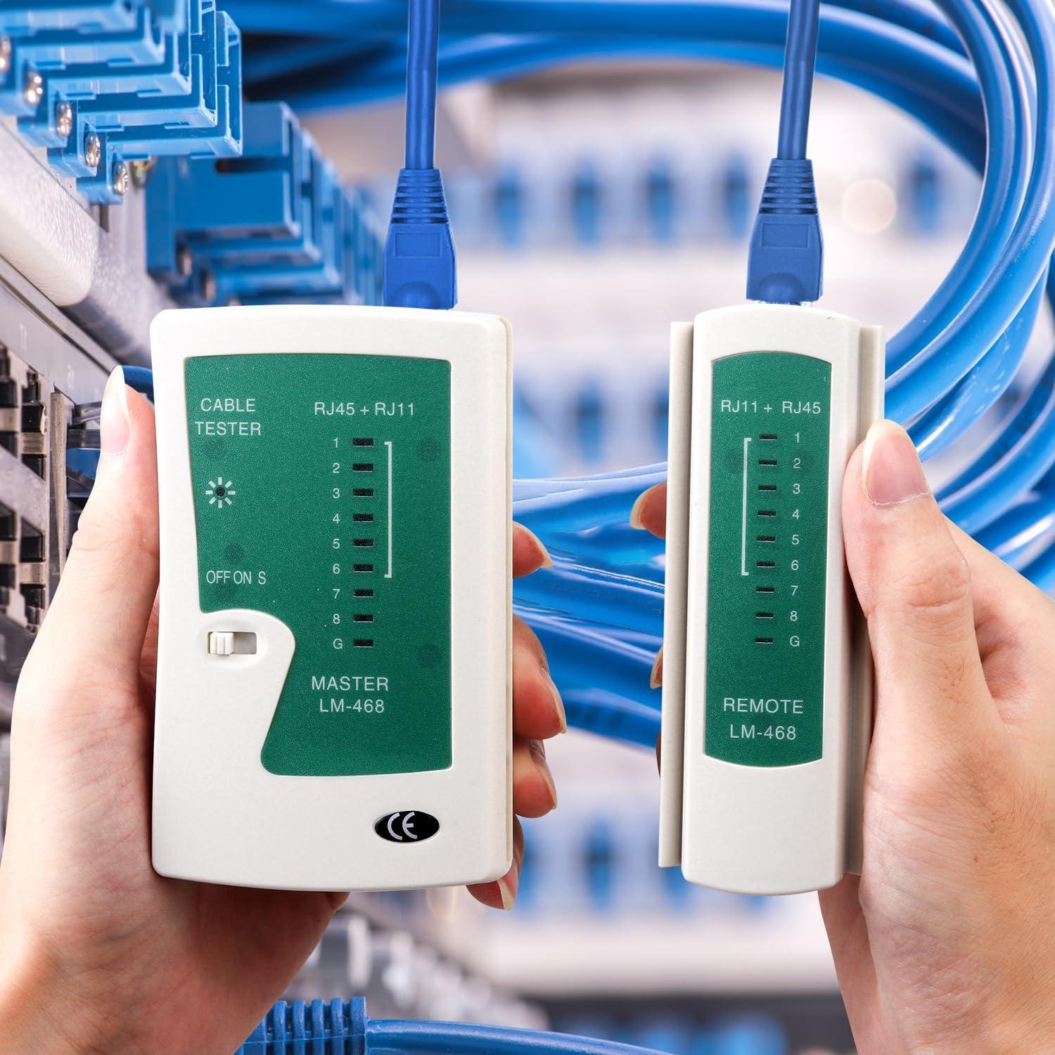 Kit de Herramientas de Crimpado RJ45 Duogalia Cat5 Cat6