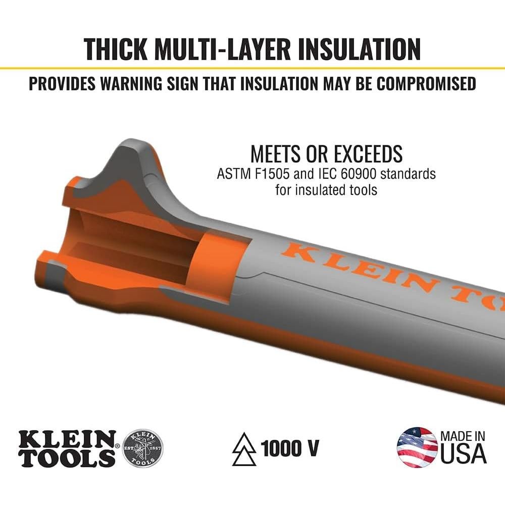 Desforrador Cortador Aislado Klein Tools 11055RINS 1000V