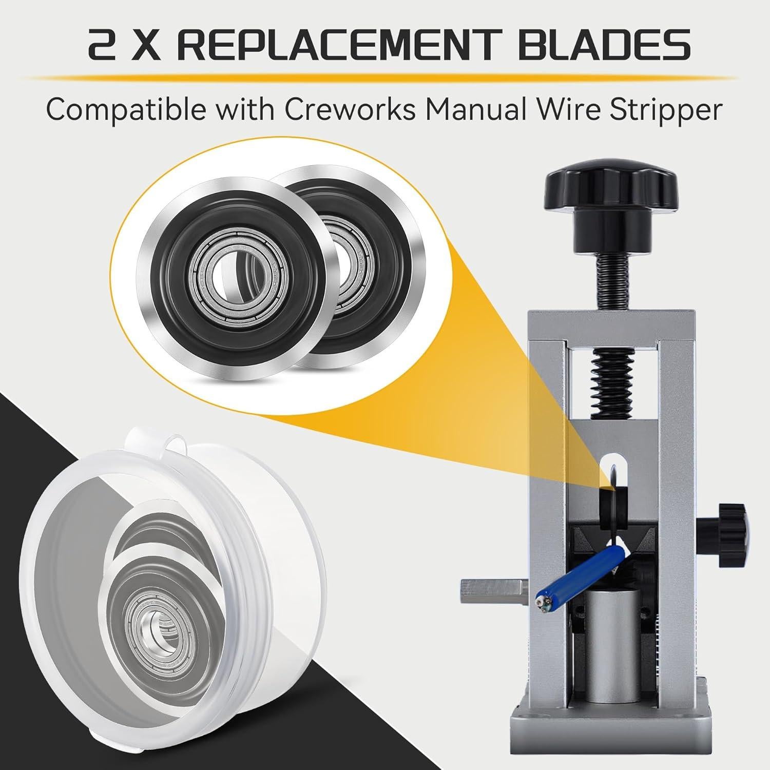 Cuchillas de Repuesto Enhon para Desforradoras de Cable 33mm