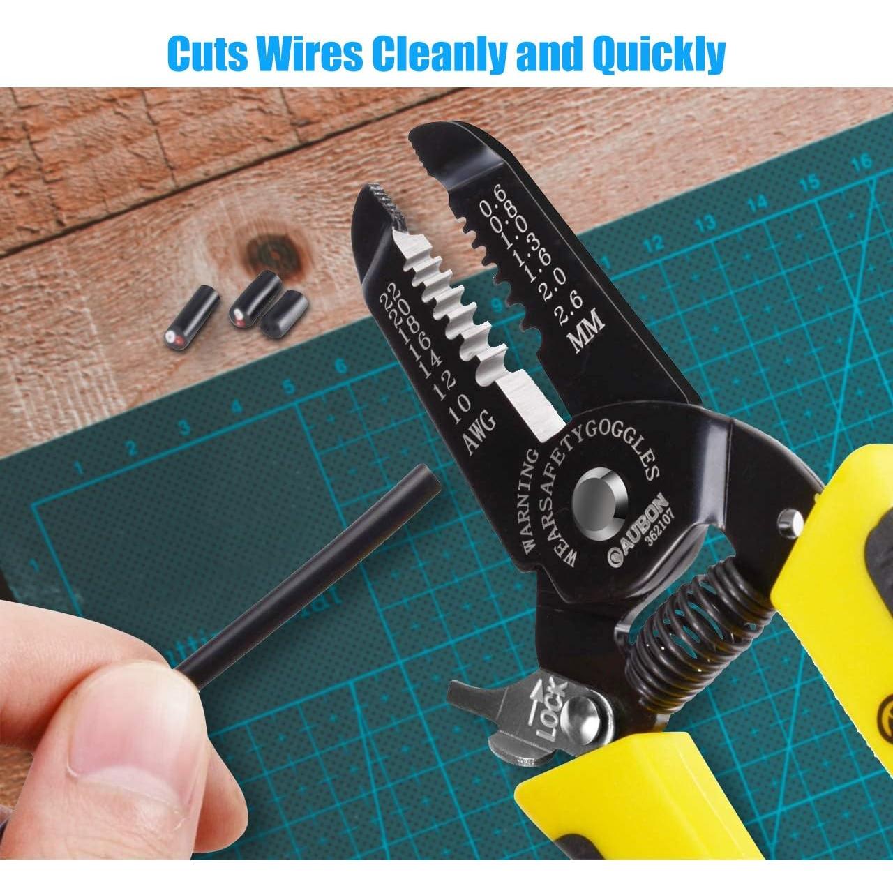 Juego de 2 Pelacables ZUZUAN 10-22 AWG, Cortador y Pelador