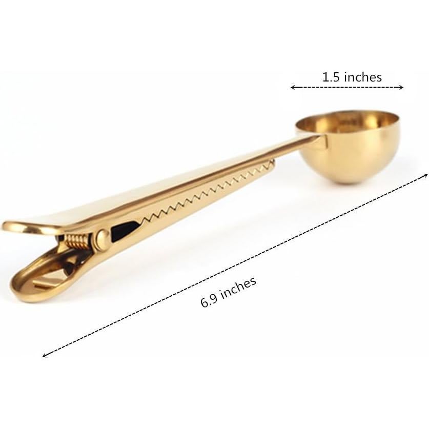 Cuchara Medidora de Acero Inoxidable Angel Mall 17.5 cm