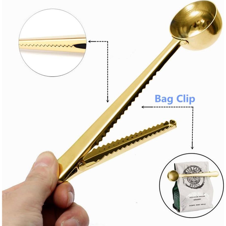 Cuchara Medidora de Acero Inoxidable Angel Mall 17.5 cm