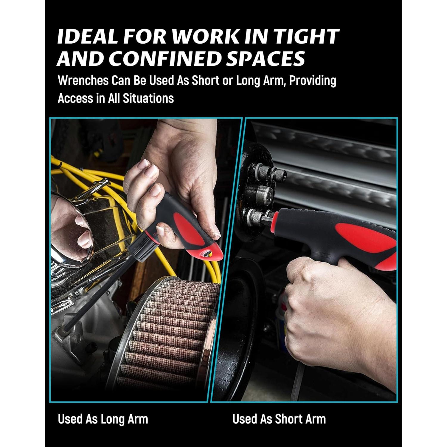 Juego de Llaves Allen T Lichamp 16 Piezas Métricas y SAE