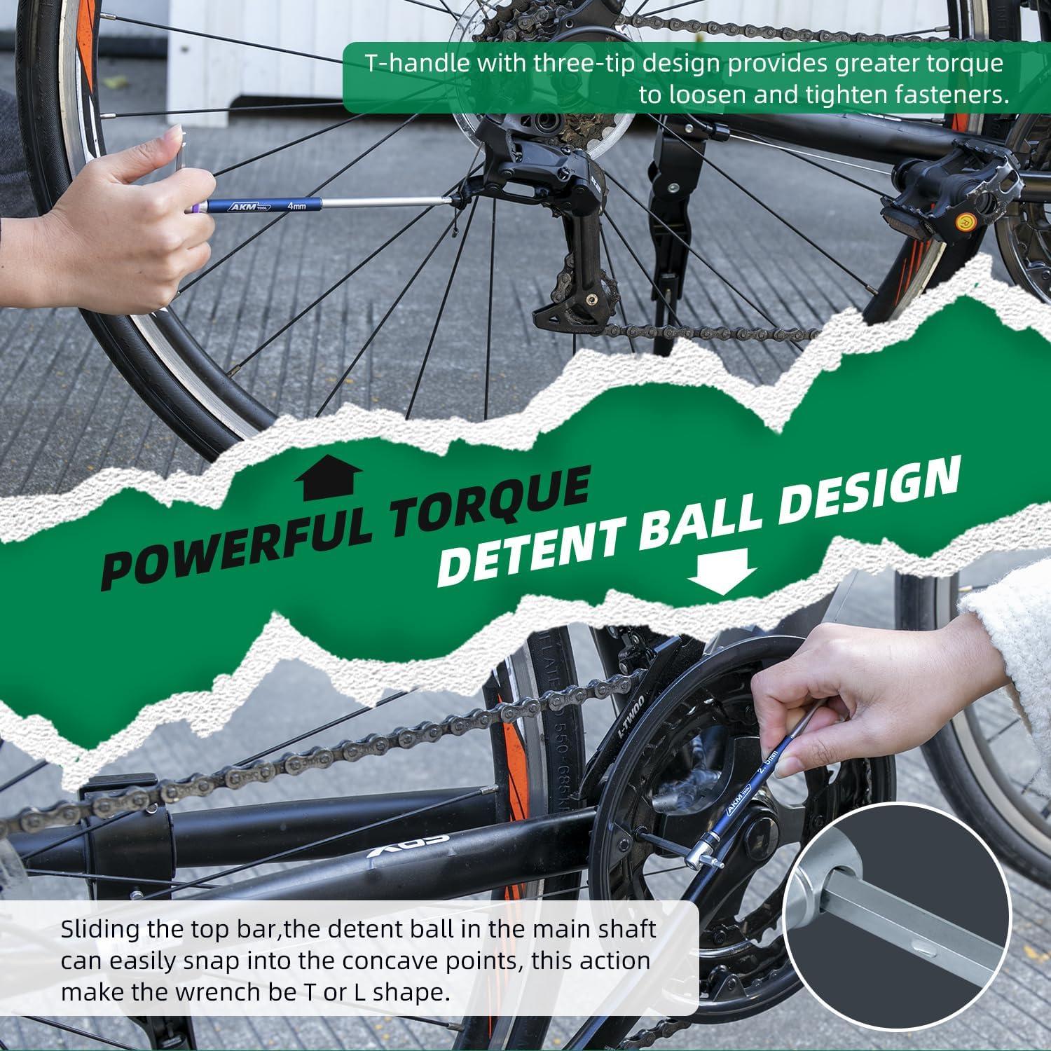 Juego de Llaves Allen Hexagonales T AKM TOOL 11 Pcs 2-10mm