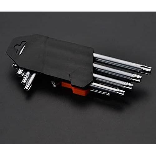 Juego de Llaves de Estrella Edward Tools - 8 Piezas Cortas Torx