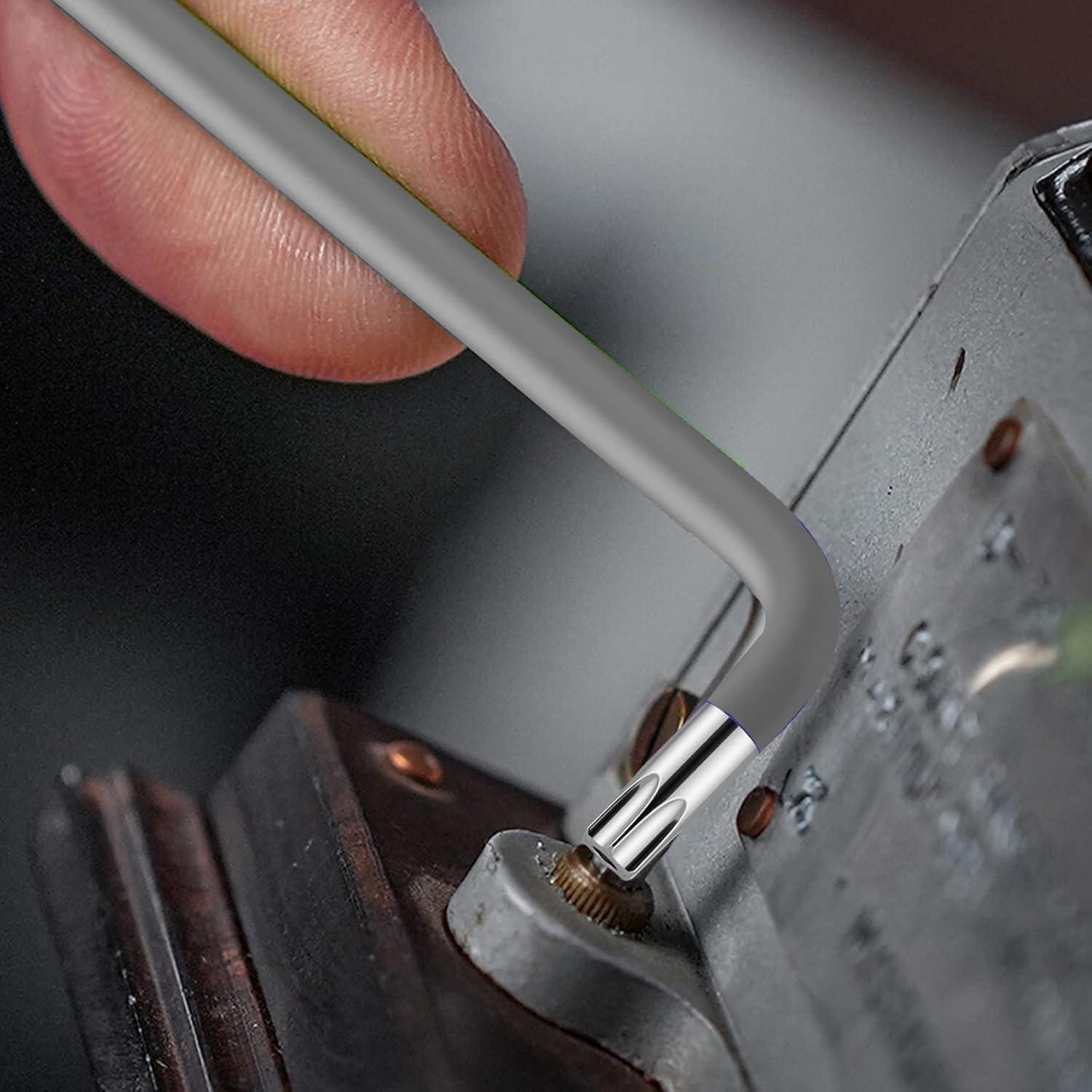 Juego de Llaves Allen y Torx TOOGOND 9 Piezas 65-175 mm