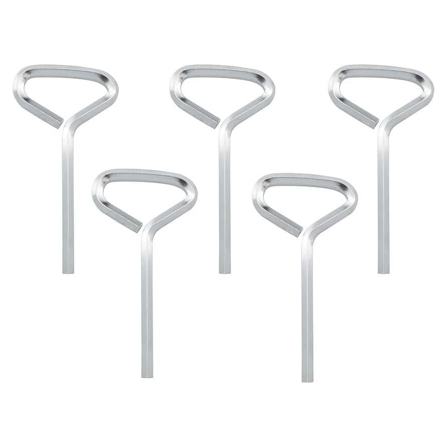 Juego de 5 Llaves Hexagonales en T JianLing 70mm Acero