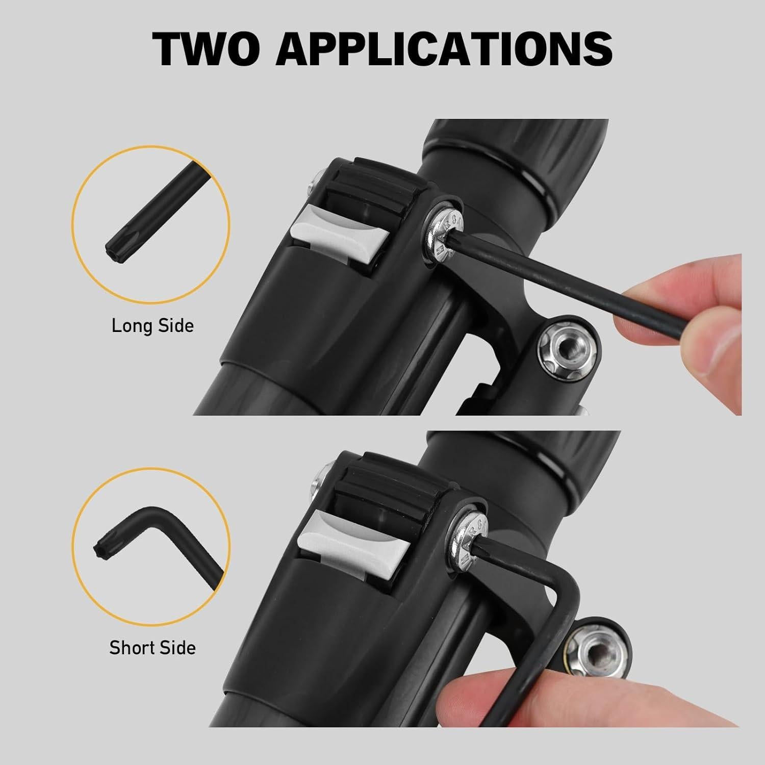 Juego de Llaves Allen Torx 11 Piezas ELEAD T10-T50 Acero S2