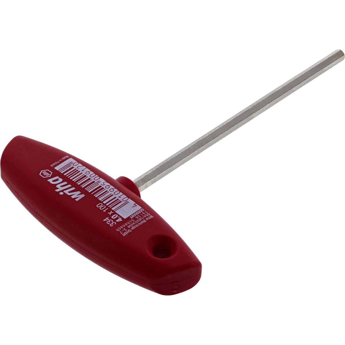 Llave Hexagonal en T Wiha 33406 4mm x 100mm Acero