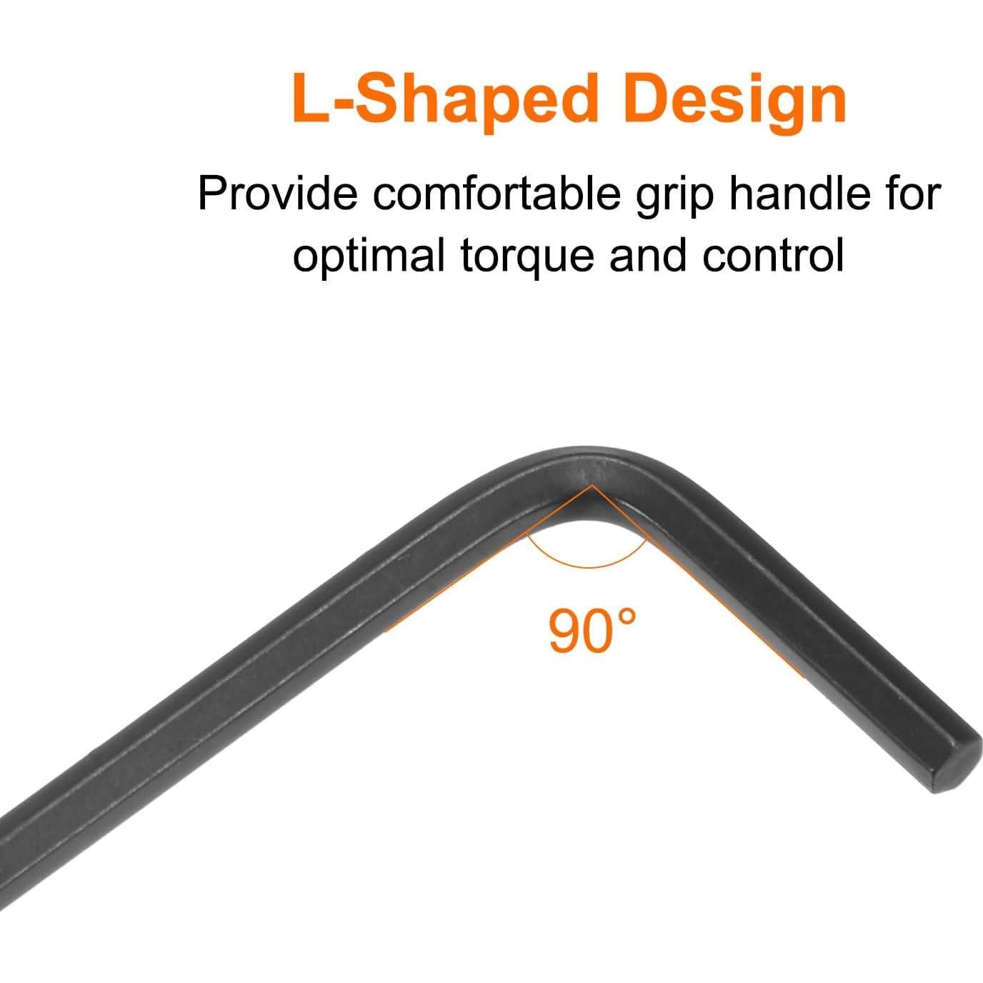 Llave Allen 20pcs HARFINGTON 3/32" Acero Vanadio Cromado