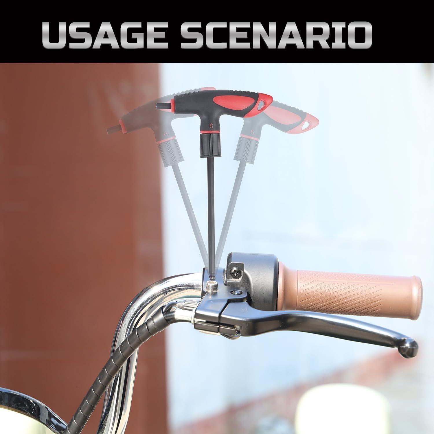 Juego de Llaves Allen en T Lichamp 8 Piezas 2-10 mm