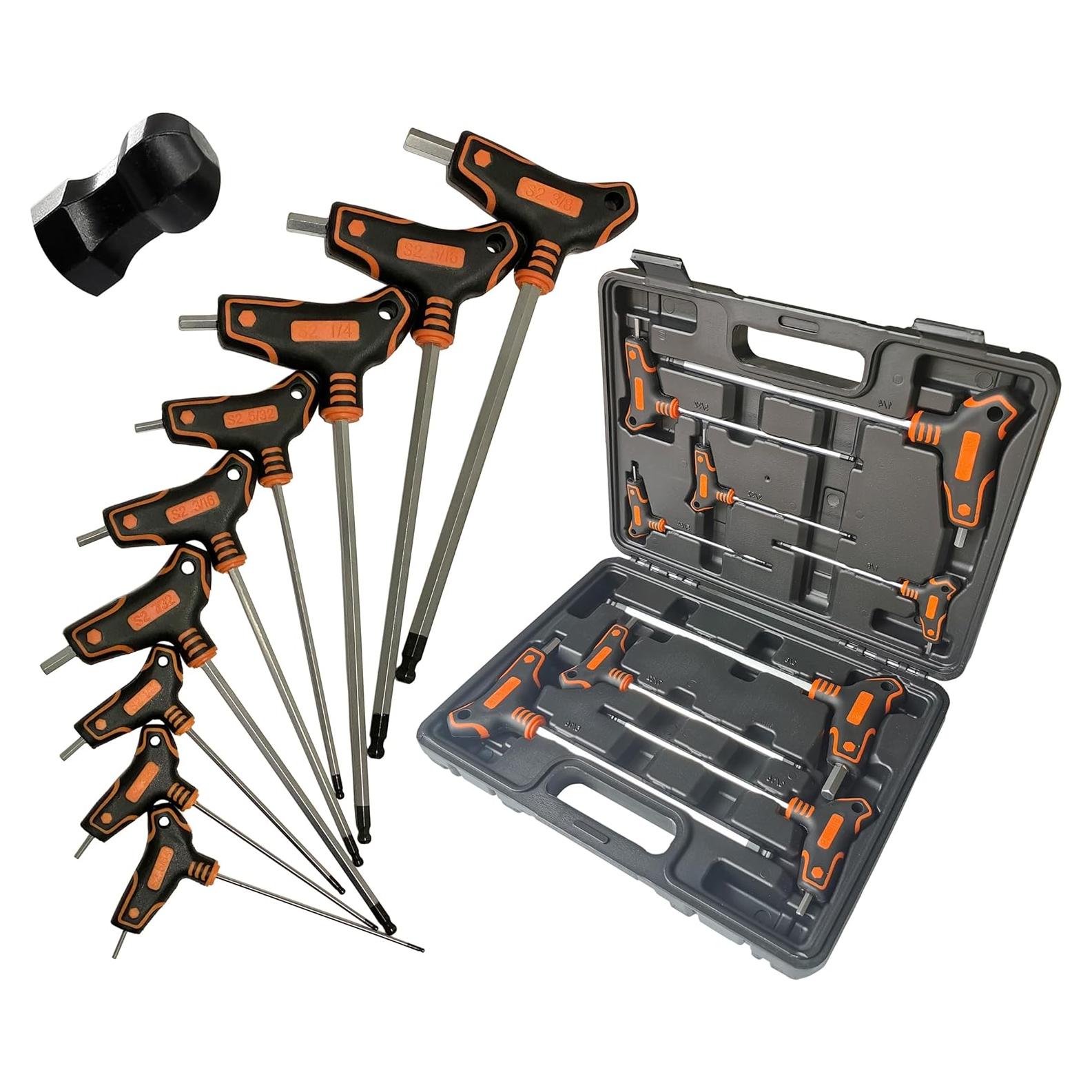 Conjunto de Llaves Allen T de 9 Piezas NordWolf S2